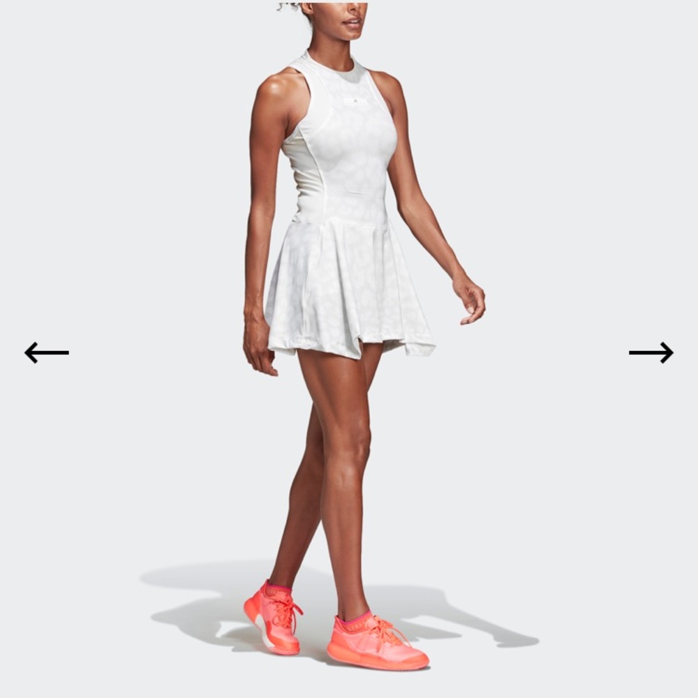 *SOLD* Stella McCartney Adidas white leopard dress - Picture 8 of 8